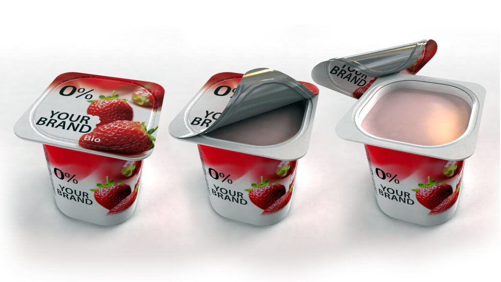 yogurt cup foil